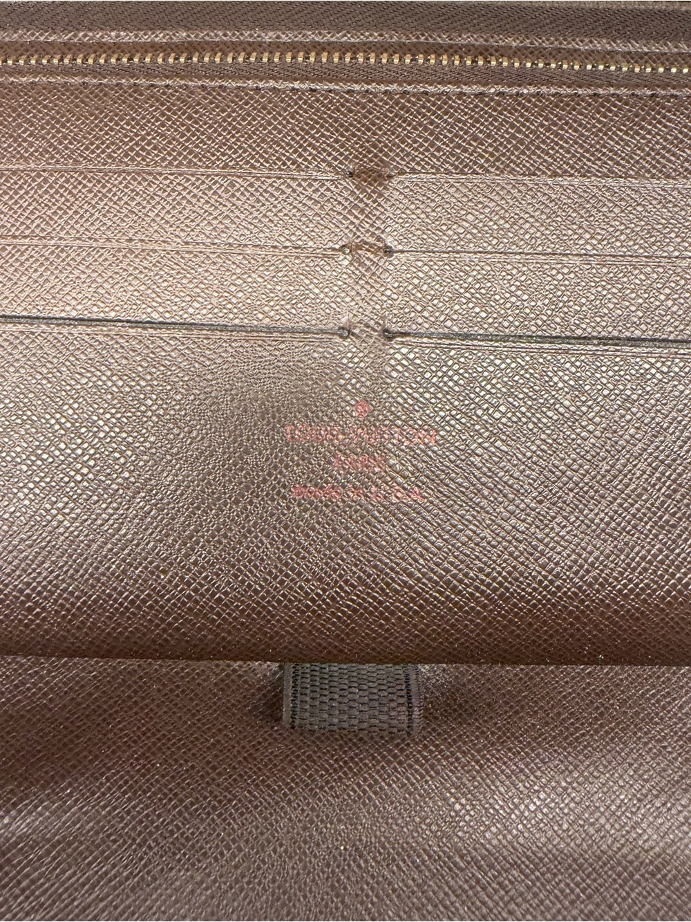 Louis Vuitton Damier Ebene Zippy Organizer Wallet - Picture 5 of 16